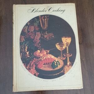 Vintage Blender Cooking Book